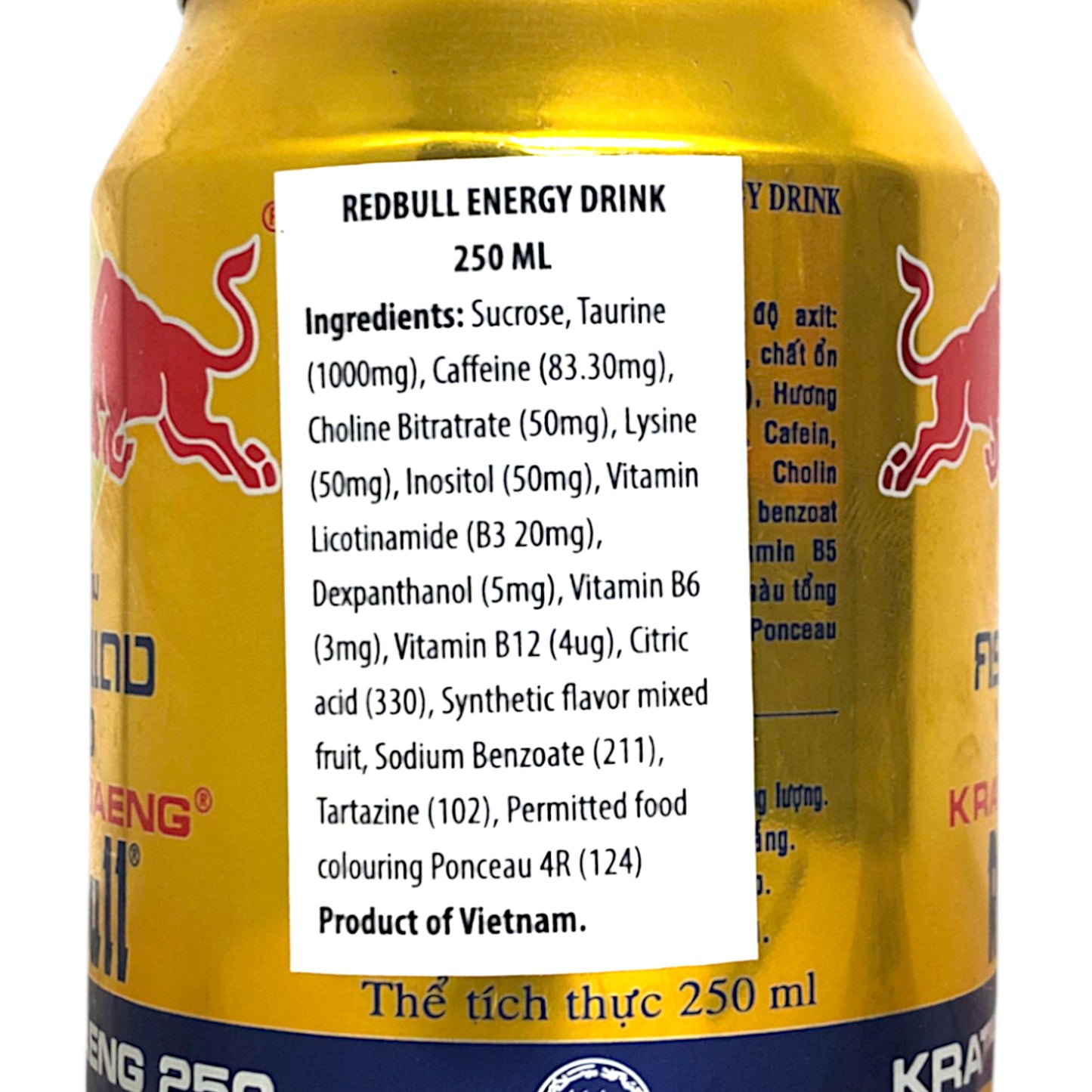 RED BULL Kratingdaeng Energy Drink - 2 x 250 ml can