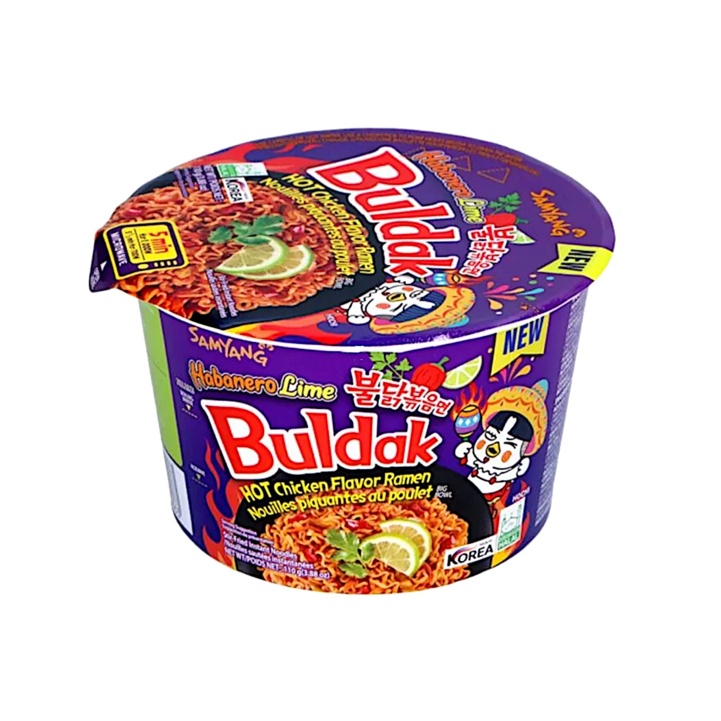 SAMYANG Ramen Large Bowls Original / Jjajang / Habanero - 2 x 110 gr.