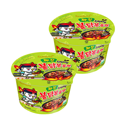 SAMYANG Ramen Large Bowls Original / Jjajang / Habanero - 2 x 110 gr.