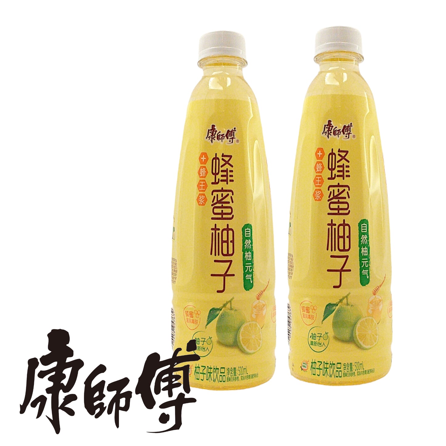 MASTER KONG Honey Pomelo Ice Tea - 2 x 500 ml. bottle