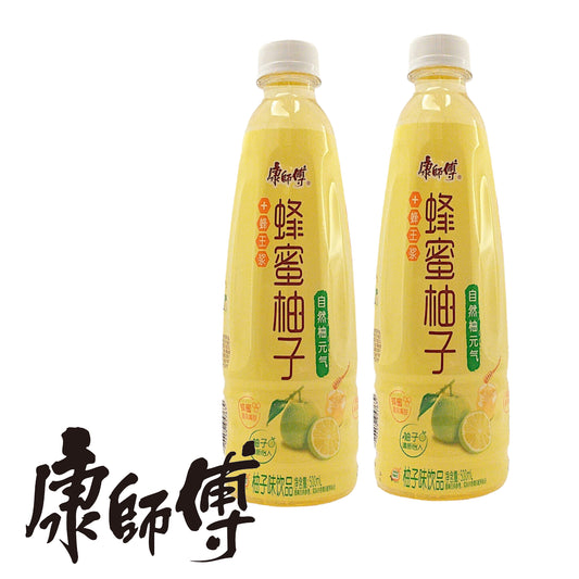 MASTER KONG Honey Pomelo Ice Tea - 2 x 500 ml. bottle