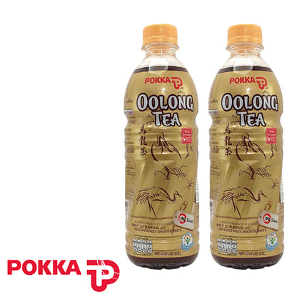 POKKA Iced Tea Oolong / Green Tea - 2 x 500 ml. bottle