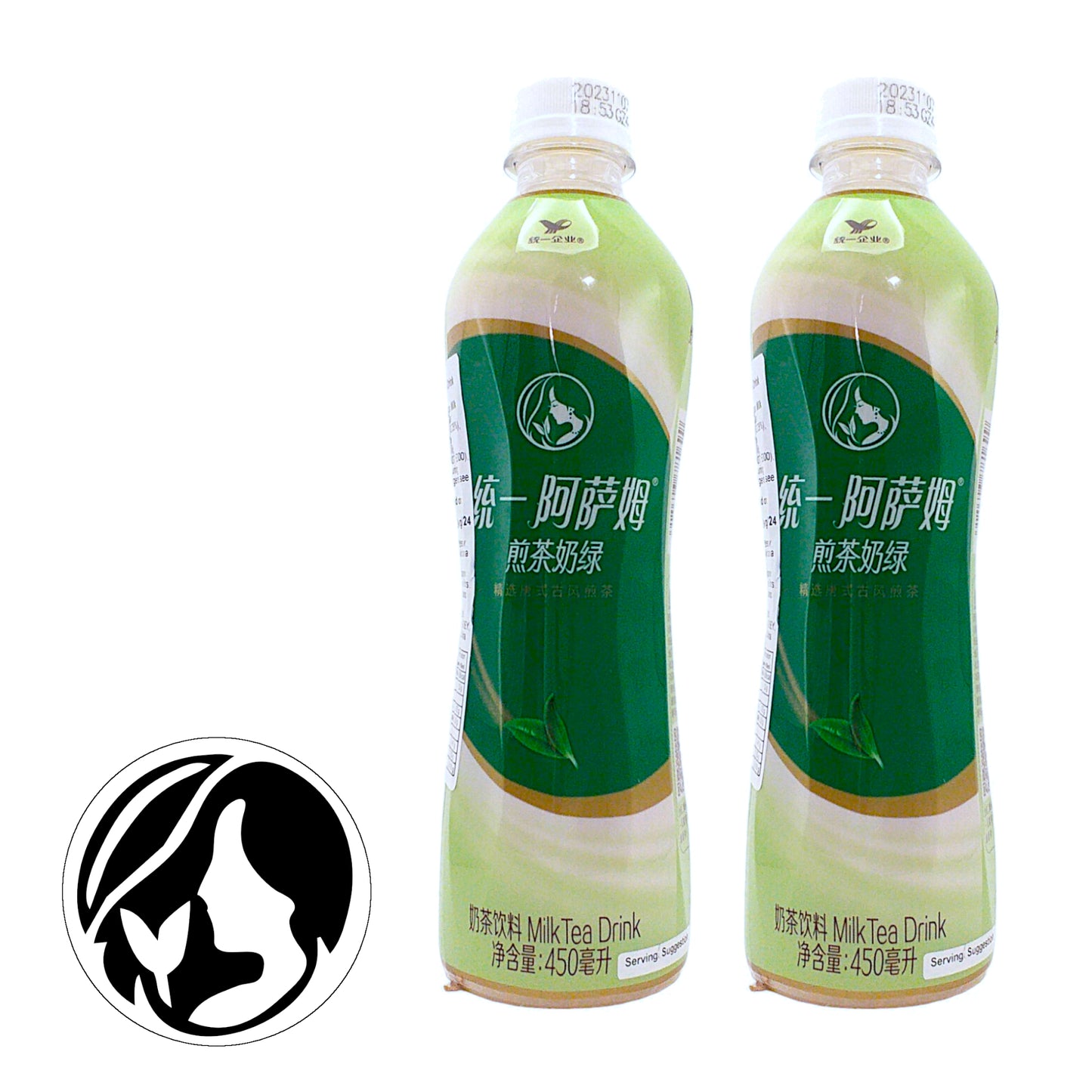 UNIF ASSAM Milk Tea / Green Milk Tea - 2 x 500 ml. bottle