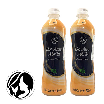 UNIF ASSAM Milk Tea / Green Milk Tea - 2 x 500 ml. bottle