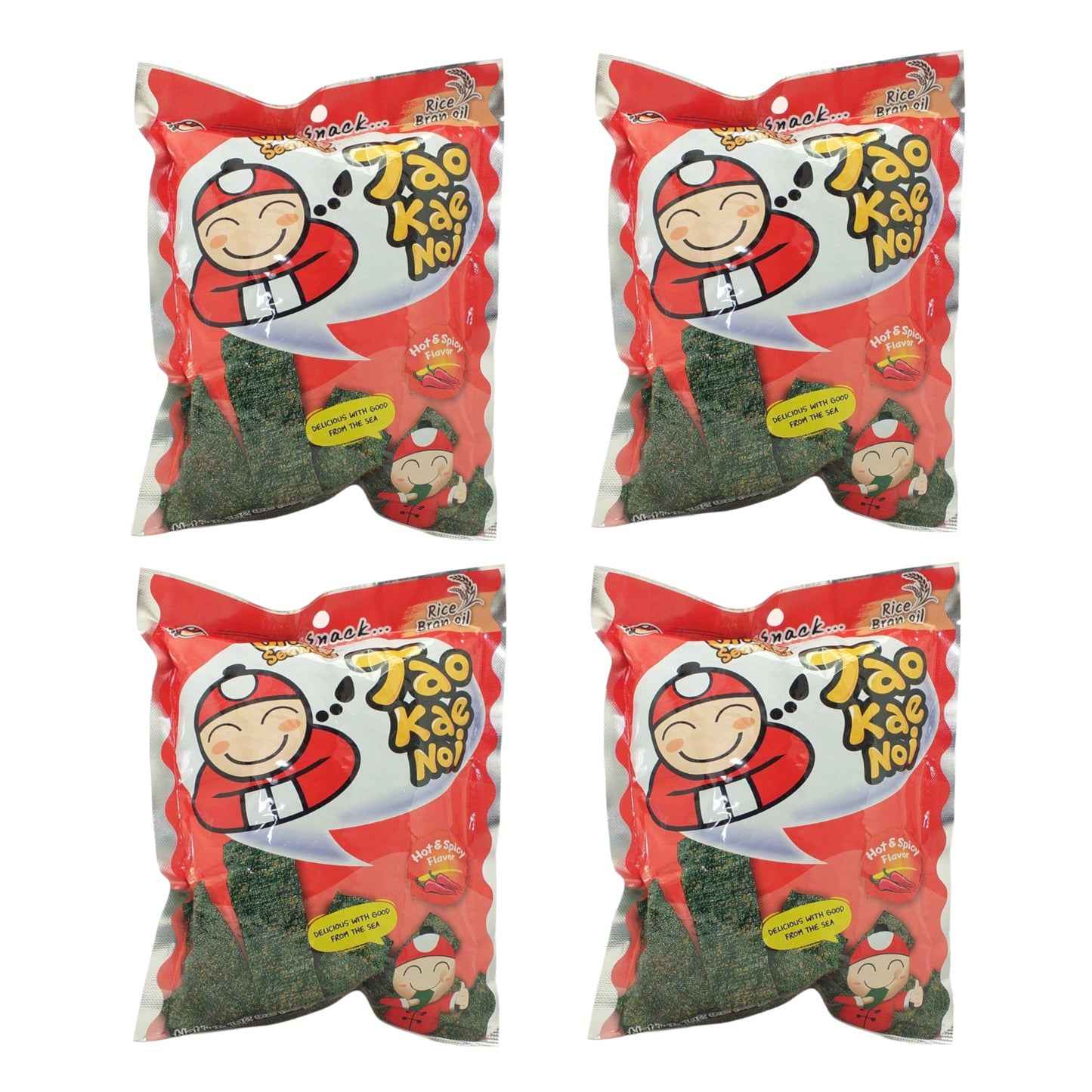 TAO KAE NOI Crispy Seaweed Original / Spicy - 2 x 32 gr. pack