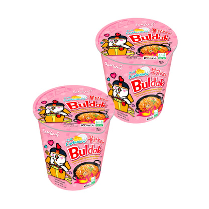 SAMYANG Ramen Cups Original / Carbonara - 2 x 80 gr. cups