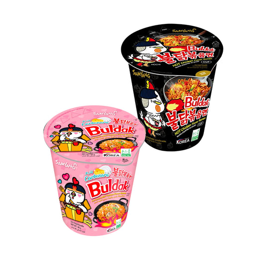 SAMYANG Ramen Cups Original / Carbonara - 2 x 80 gr. cups