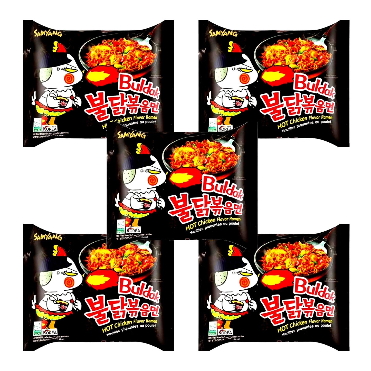 Samyang ORIGINAL Instant Noodles Ramen 1/2/3/4/5/10/20 packs