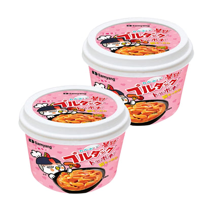 SAMYANG Topokki Large Bowls Original / Carbonara - 2 x 110 gr.