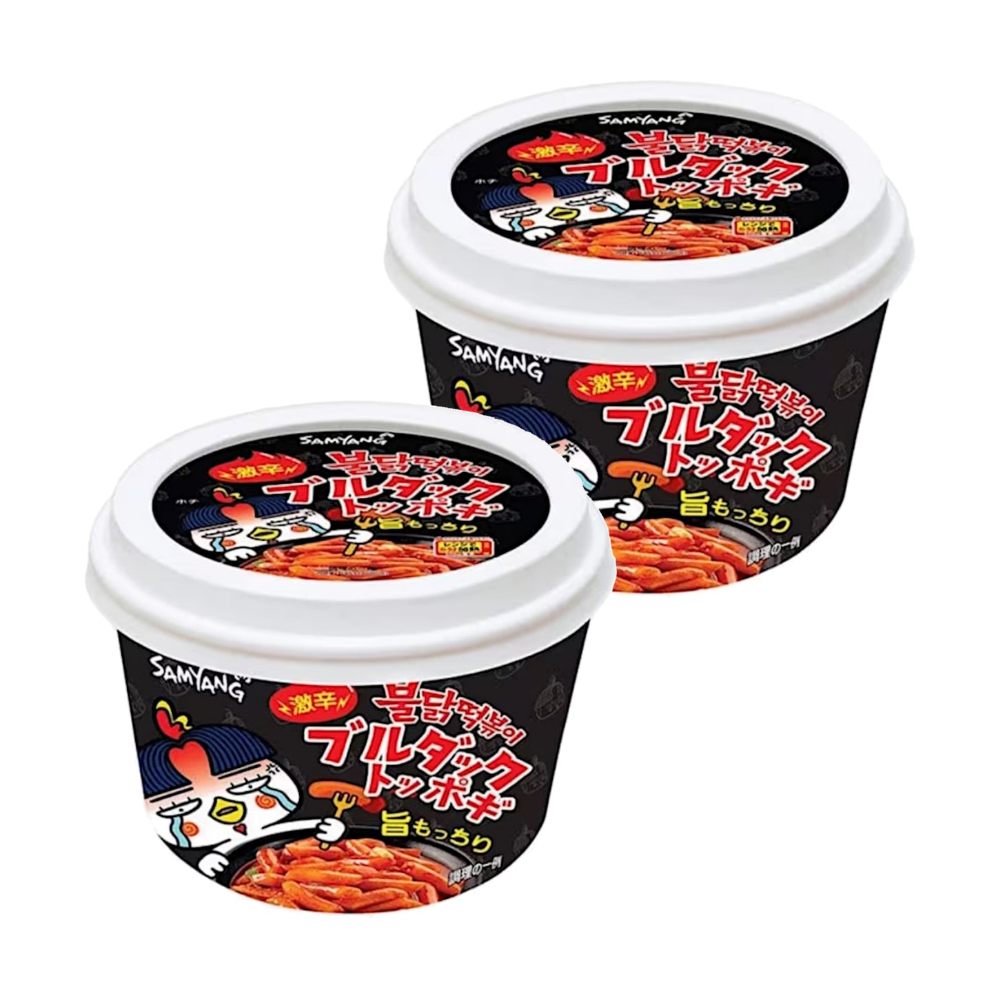 SAMYANG Topokki Large Bowls Original / Carbonara - 2 x 110 gr.